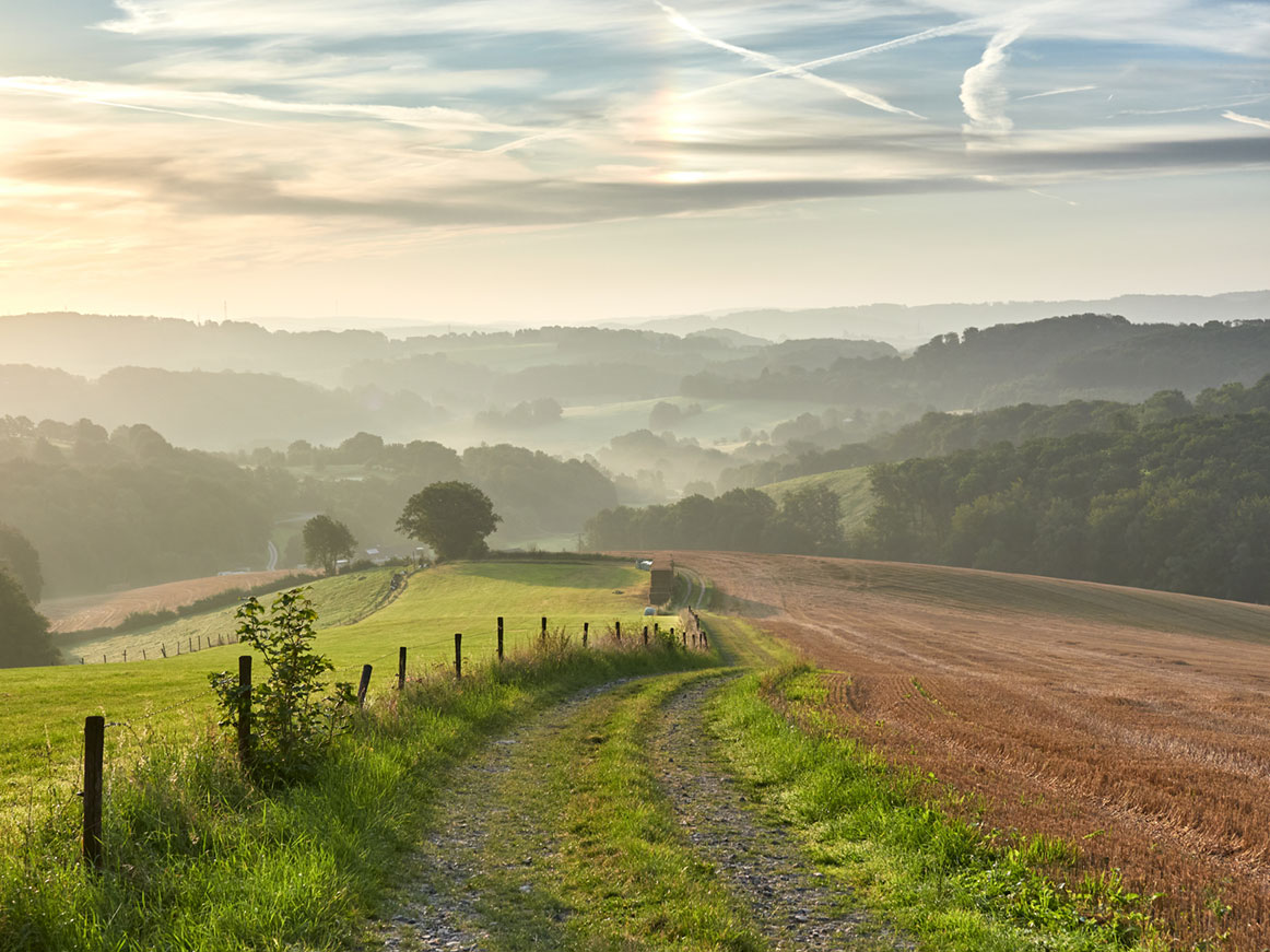 Bergisches Land Sonnenaufgang